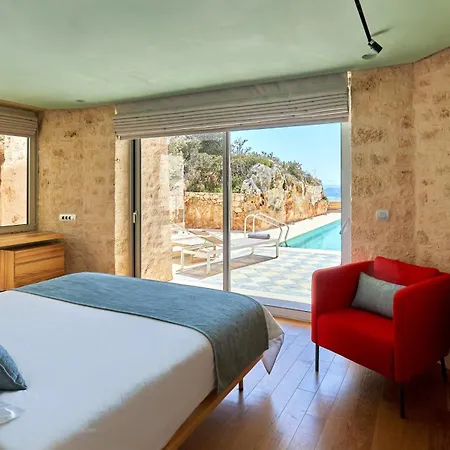 Willa New Luxury Olives & Thyme Retreat, Seaview With 2 Heated Pools Chania (Crete)