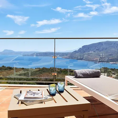 Villa New Luxury Olives & Thyme Retreat, Seaview With 2 Heated Pools