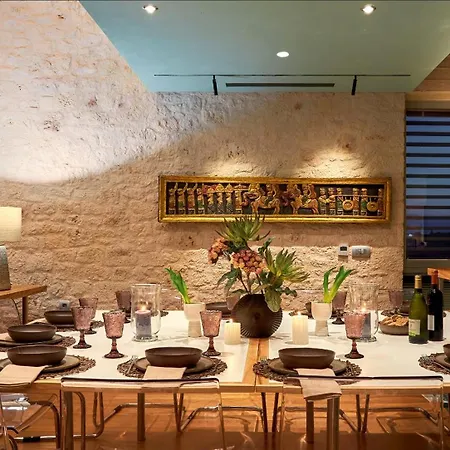 New Luxury Olives & Thyme Retreat, Seaview With 2 Heated Pools Villa