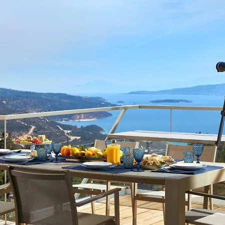 Villa New Luxury Olives & Thyme Retreat, Seaview With 2 Heated Pools