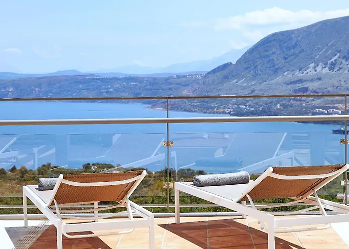 New Luxury Olives & Thyme Retreat, Seaview With 2 Heated Pools * Chania (Crete)