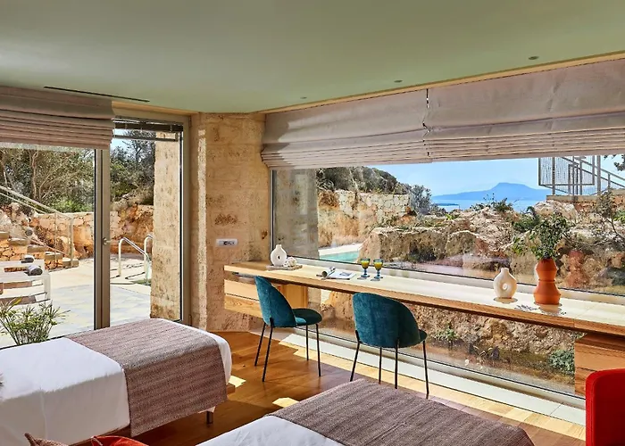 New Luxury Olives & Thyme Retreat, Seaview With 2 Heated Pools Villa