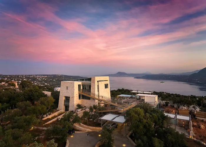 Villa New Luxury Olives & Thyme Retreat, Seaview With 2 Heated Pools