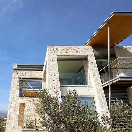 Villa New Luxury Olives & Thyme Retreat, Seaview With 2 Heated Pools *