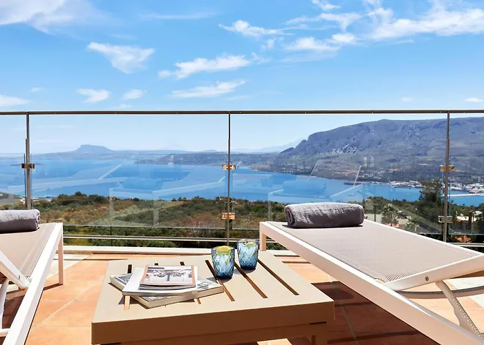 Villa New Luxury Olives & Thyme Retreat, Seaview With 2 Heated Pools